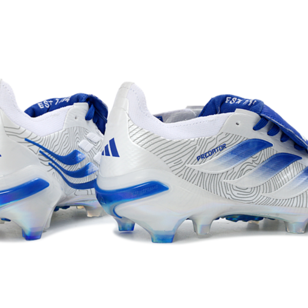 Adidas Predators Elite White & Blue football cleats