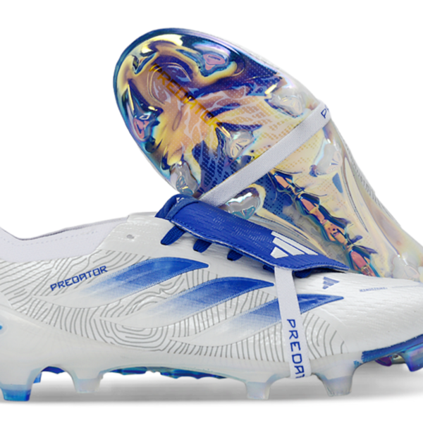 Adidas Predators Elite White & Blue football cleats