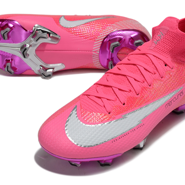 Nike Mercurial Superfly 7 Elite Mbappe Rose FG Pink Blast football cleats