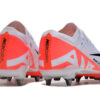 Nike Air Zoom Mercurial SG White & Orange football cleats