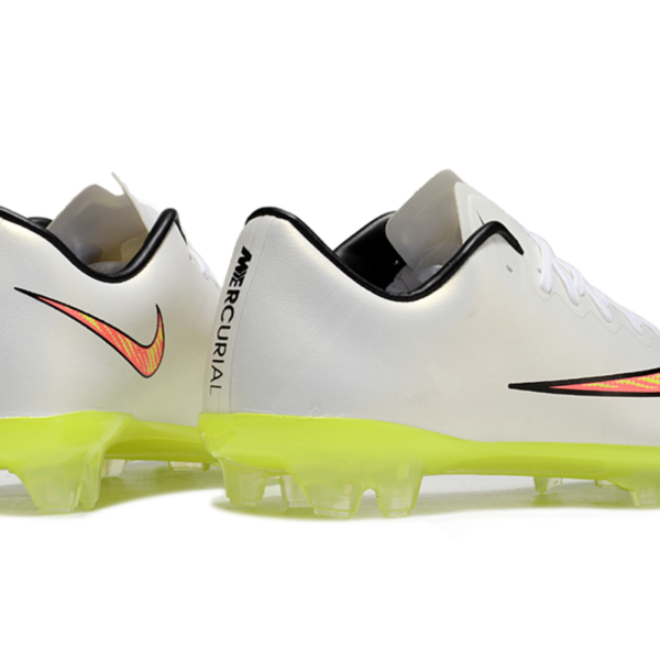 Nike Mercurial Vapor FG CR7 White & Yellow football cleats