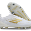 Adidas F50 White & Gold SG - football cleats