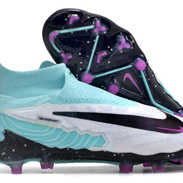 Nike Phantom GX High Turquoise & White football cleats