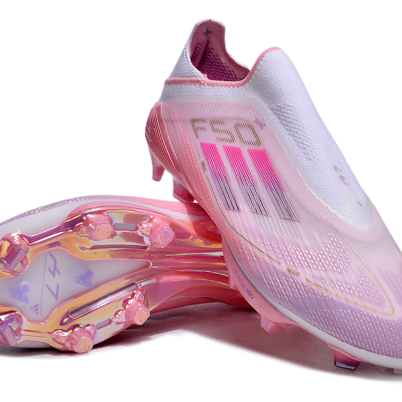 Adidas F50 Lamine Yamal laceless football boots