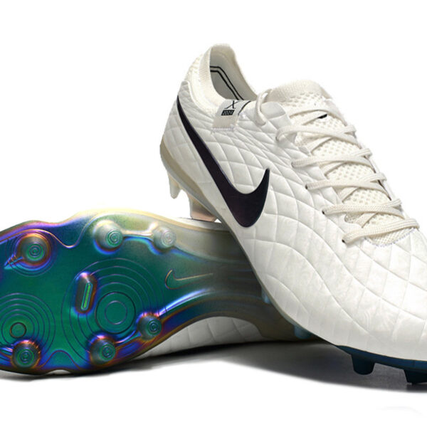 Nike Tiempo Ledged ‘Emerald Pack’ FG Perl White football cleats