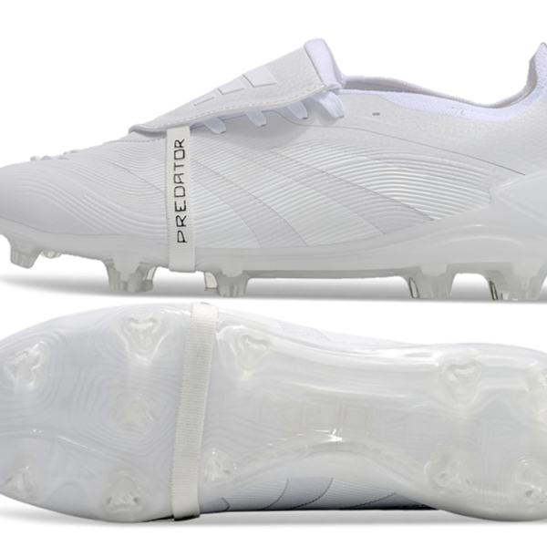 ADIDAS PREDATOR FG TRIPLE WHITE football cleats