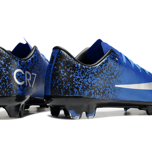 Nike Mercurial Vapor FG CR7 Blue & Black football cleats