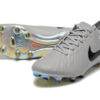 Nike Tiempo FG Silver football cleats