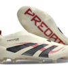 Adidas Predator Elite Tongue FG Off White/Core Black/Pure Ruby football cleats