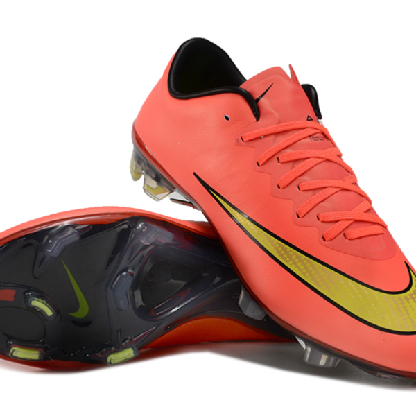 Nike Mercurial Vapor FG CR7 Orange & Yellow - football cleats