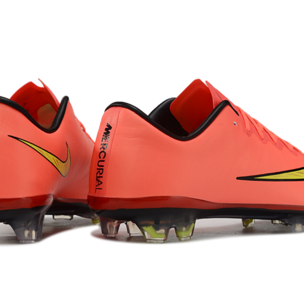 Nike Mercurial Vapor FG CR7 Orange & Yellow football cleats