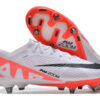 Nike Air Zoom Mercurial SG White & Orange - football cleats