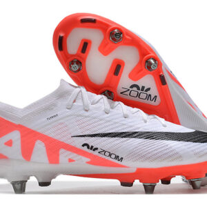 Nike Air Zoom Mercurial SG White & Orange - football cleats