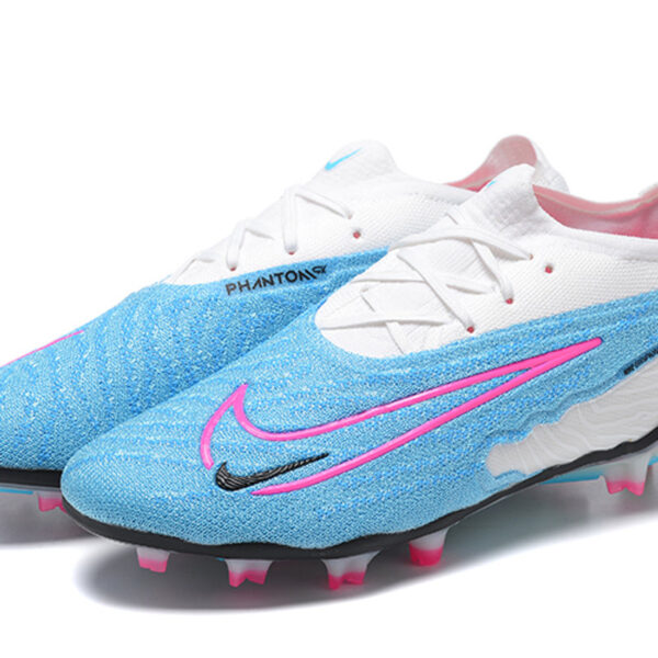 Nike Phantom GX Blue & White FG football cleats