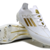 Adidas F50 White & Gold SG football cleats