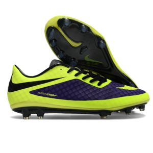 Nike Hypervenom Phantom FG Purple & Yellow - football cleats
