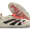 Adidas Predator Elite Tongue FG Off White/Core Black/Pure Ruby football cleats