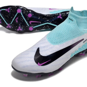 Nike Phantom GX High Turquoise & White - football cleats