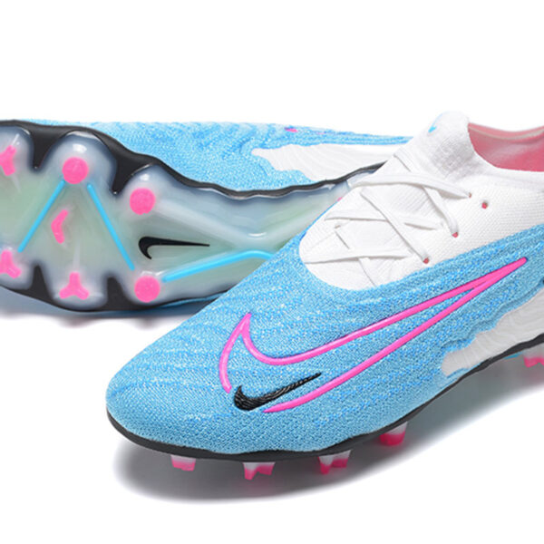 Nike Phantom GX Blue & White FG football cleats