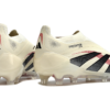 Adidas Predator Elite Tongue FG Off White/Core Black/Pure Ruby football cleats