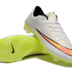 Nike Mercurial Vapor FG CR7 White & Yellow - football cleats