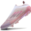 Adidas F50 Elite Pink & White Laceless gallery football cleats