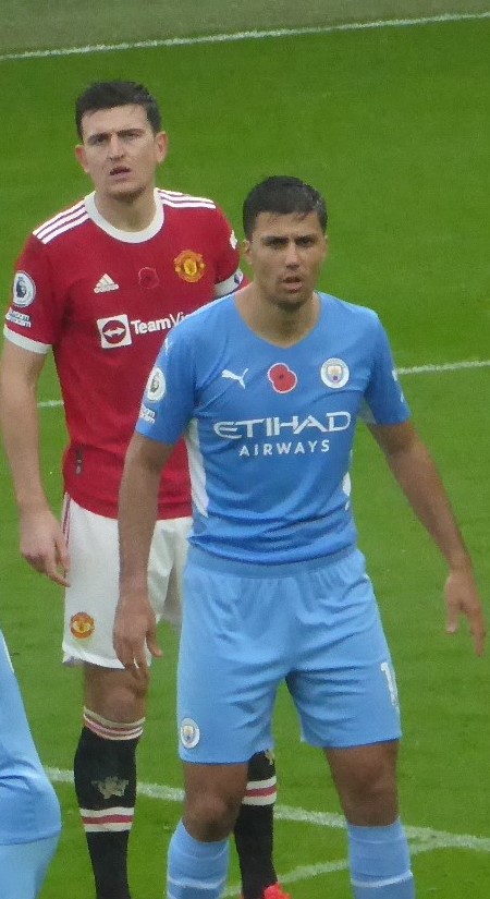 Rodri playing for Spain as a controlling midfielder at the 2026 World Cup