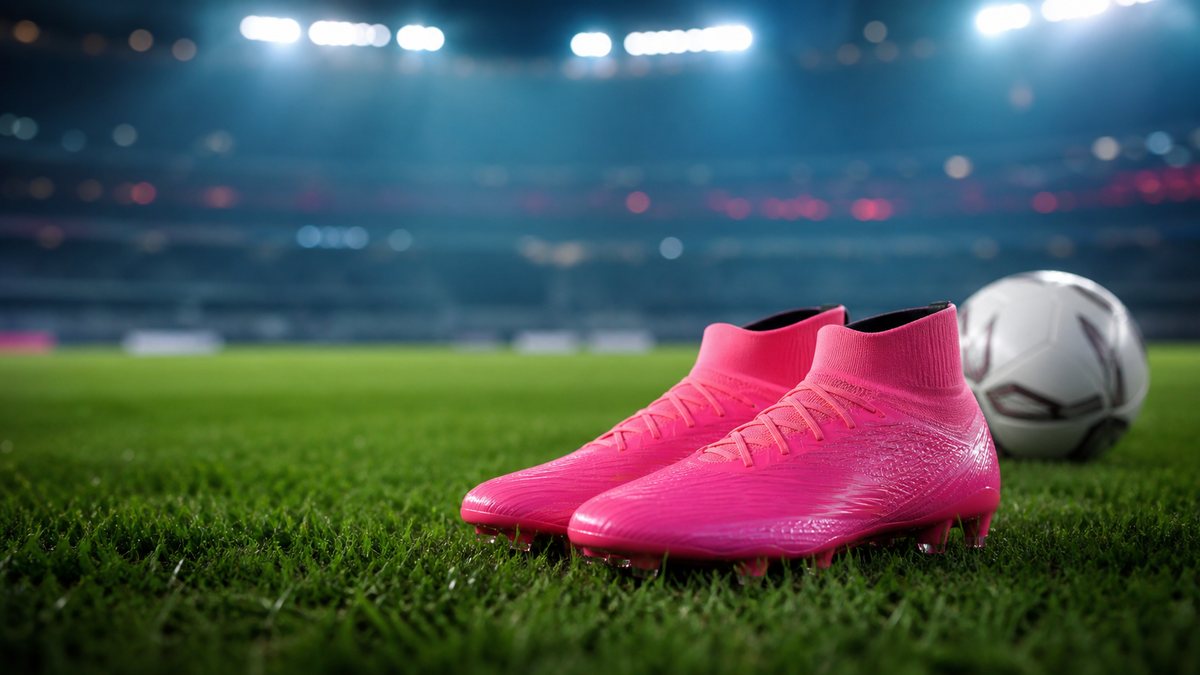 World Cup 2026 pink cleats trend on football pitch